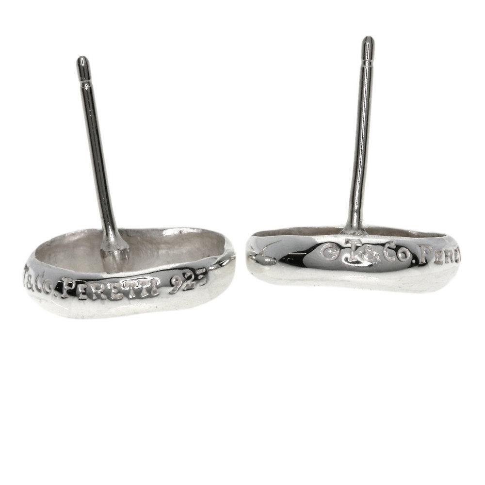 TIFFANY Authentic Silver Bean Earrings - Picture 4 of 8